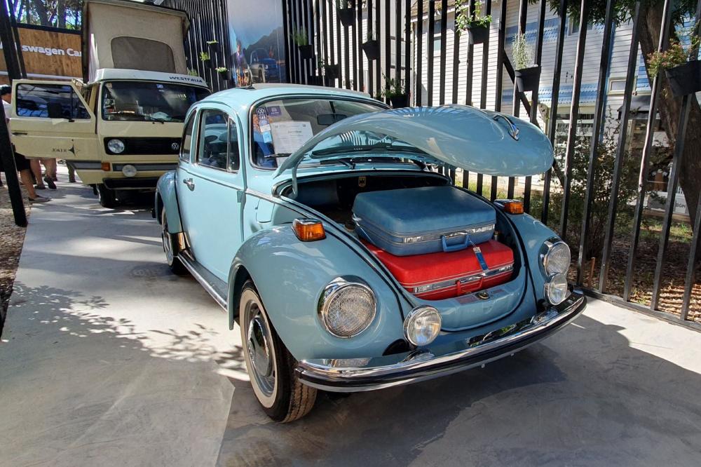 Cuáles son los autos clásicos que exhibe Volkswagen en Cariló