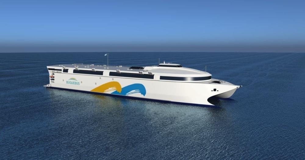 Millonaria inversión de Buquebus en el ferry eléctrico más grande del mundo que hará viajes a Colonia