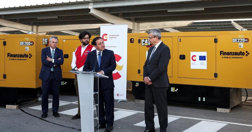 España donará a Ucrania siete generadores eléctricos para abastecer a más de 240 familias durante el invierno