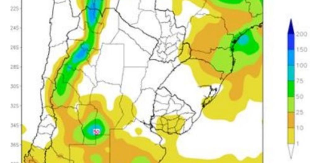 Clima: días de intenso calor y luego lluvias “abundantes” y tormentas en una región agrícola