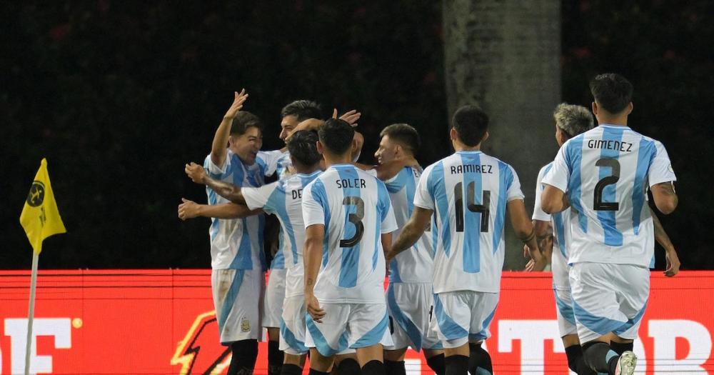 Tras la goleada histórica a Brasil, la selección argentina Sub 20 se enfrentará a Colombia por el Sudamericano