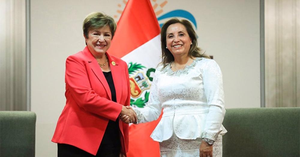 Georgieva (FMI) reconoce el “importante” crecimiento económico de Perú y el control de inflación