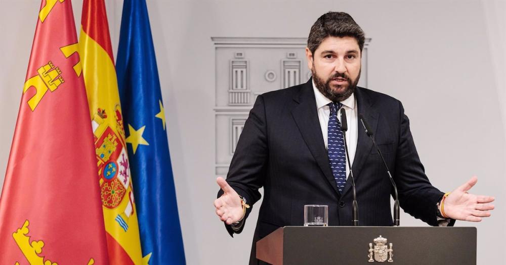 López Miras exige al Gobierno de Sánchez que actualice las entregas a cuenta a las comunidades