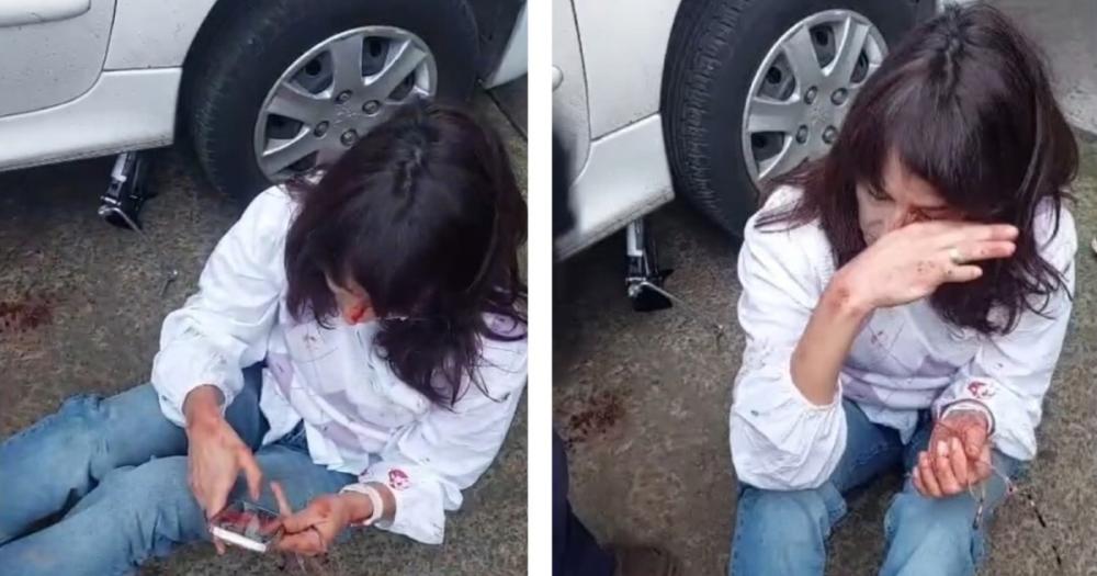 Insólito accidente en La Plata: una mujer fue atropellada y aplastada por su propio auto