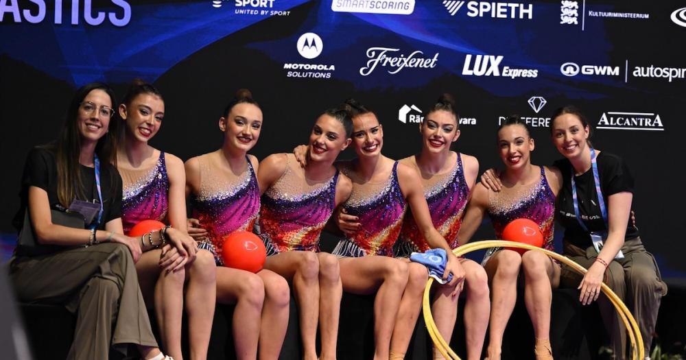 España logra el bronce en el concurso completo por equipos del Mundial de gimnasia rítmica