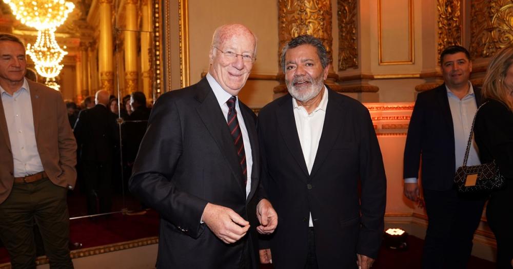 Los 80 años de Clarín: los principales líderes de la CGT asistieron de la gala en el Teatro Colón