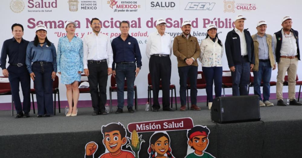 Inicia campaña de Salud Pública Nacional, buscan llegar a 20 millones de personas