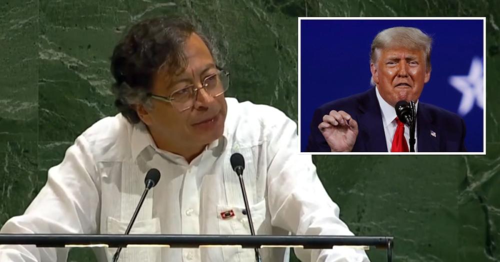Petro pidió abrir un proceso penal contra Donald Trump y otros funcionarios de Estados Unidos por ataques en el Caribe