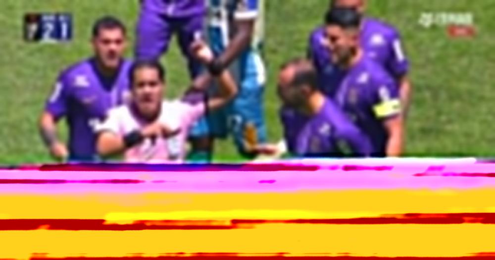 Hernán Barcos fue expulsado por agresión en Alianza Lima vs Alianza Universidad por Liga 1 2025