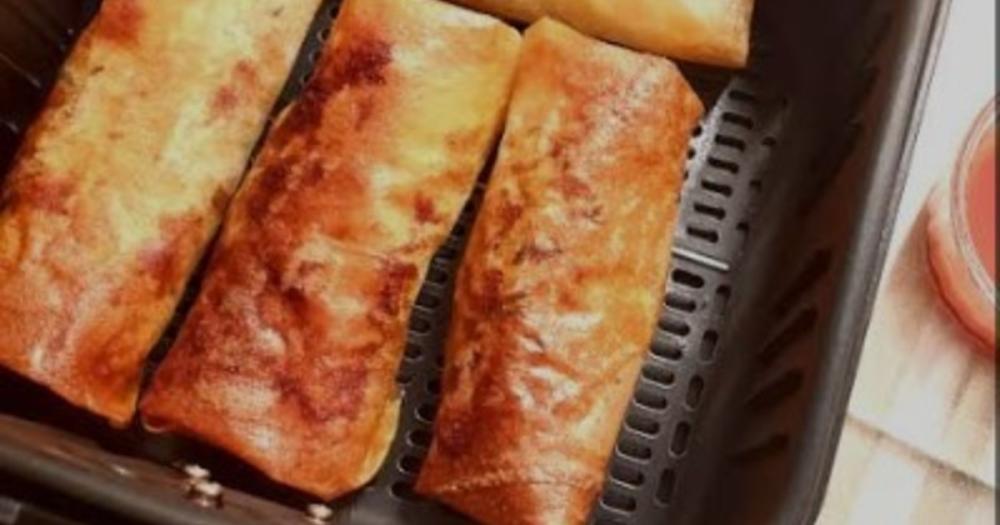 Cómo hacer rollitos de primavera dorados en “air fryer”: el secreto para este snack asiático